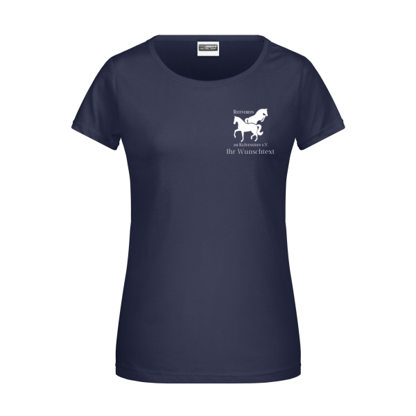 Brustdruck - Ladies' Basic-T Miniaturansicht