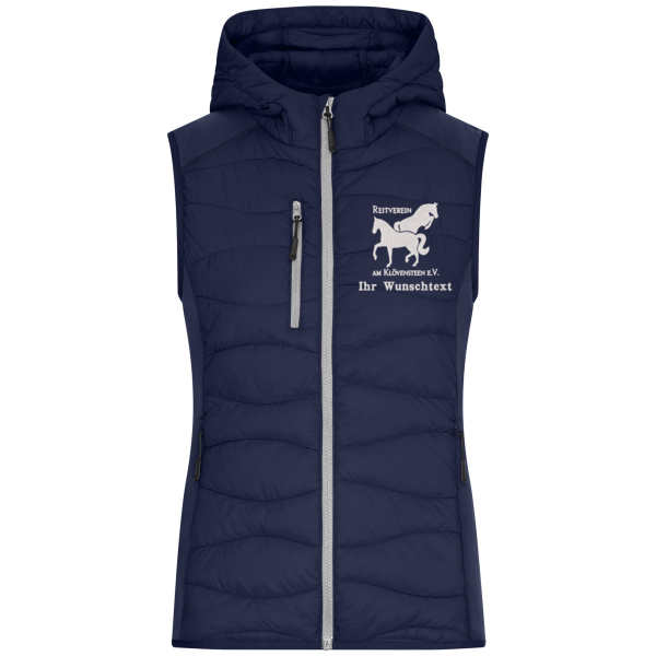 Beidseitiger Stick - Ladies' Hybrid Vest Miniaturansicht